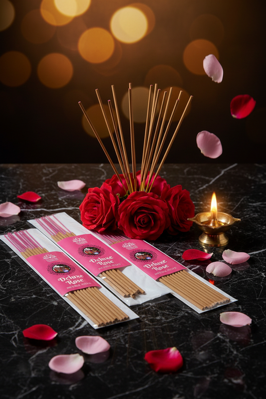 ISKCON Manchester Deluxe Rose Loose Pack Premium Shot