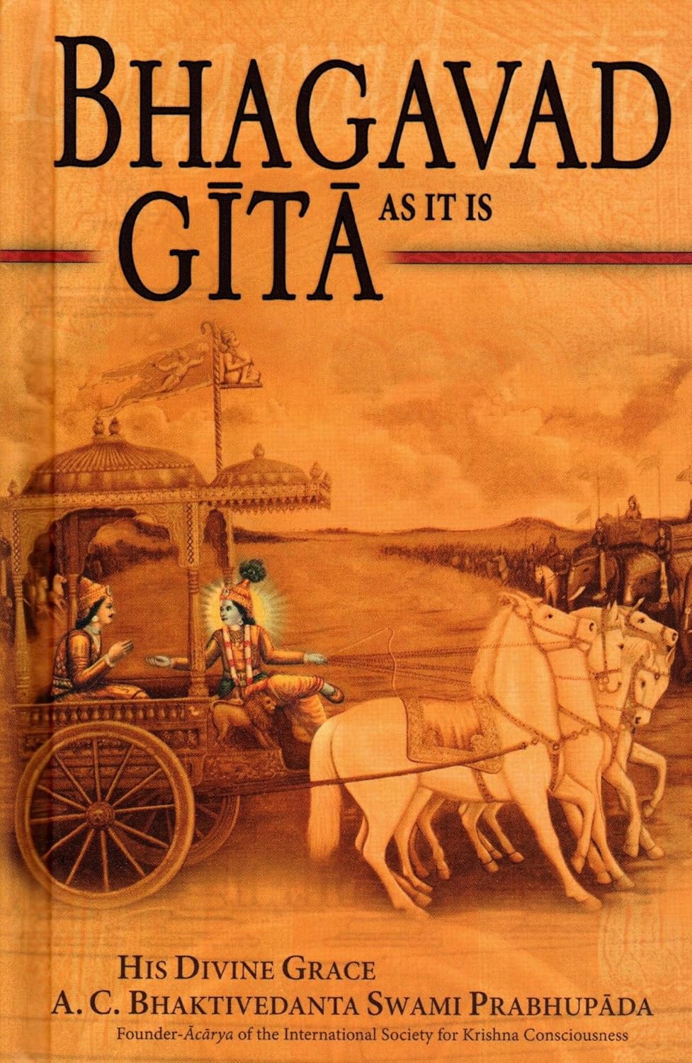 Bhagawad Gita Small Yellow HB