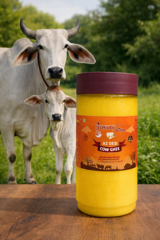 Pure Cow Ghee – 1 Litre | Traditional Indian A2 Cow Ghee