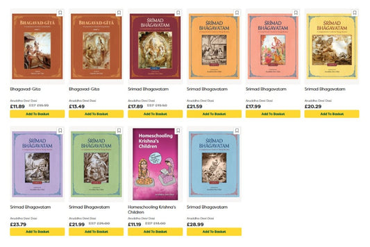 Devotional Learning Bundle — Srimad Bhagavatam, Bhagavad-gita & Homeschooling Guide
