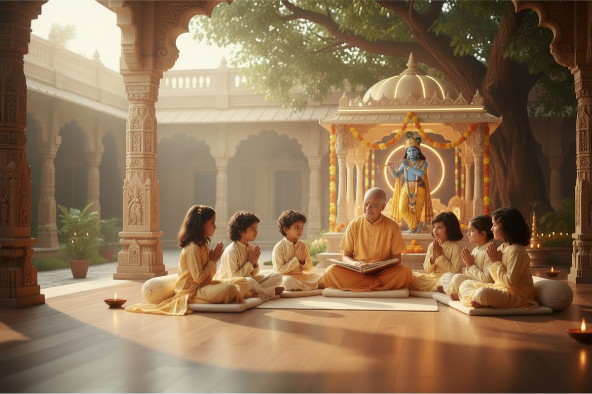 Children's Programme Banner - Lord Krishna