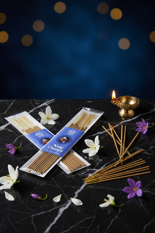 ISKCON Manchester Naag Champa Loose Pack Premium Shot